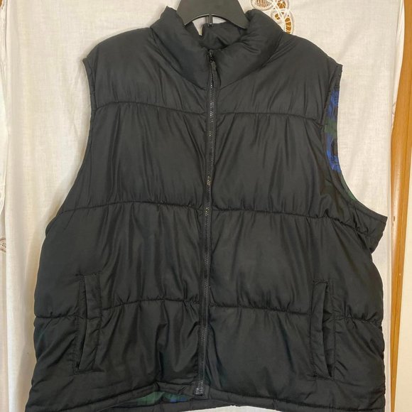 Old Navy Jackets & Coats Size Xxl Mens Old Navy Black Zip Up Puffer Vest Poshmark